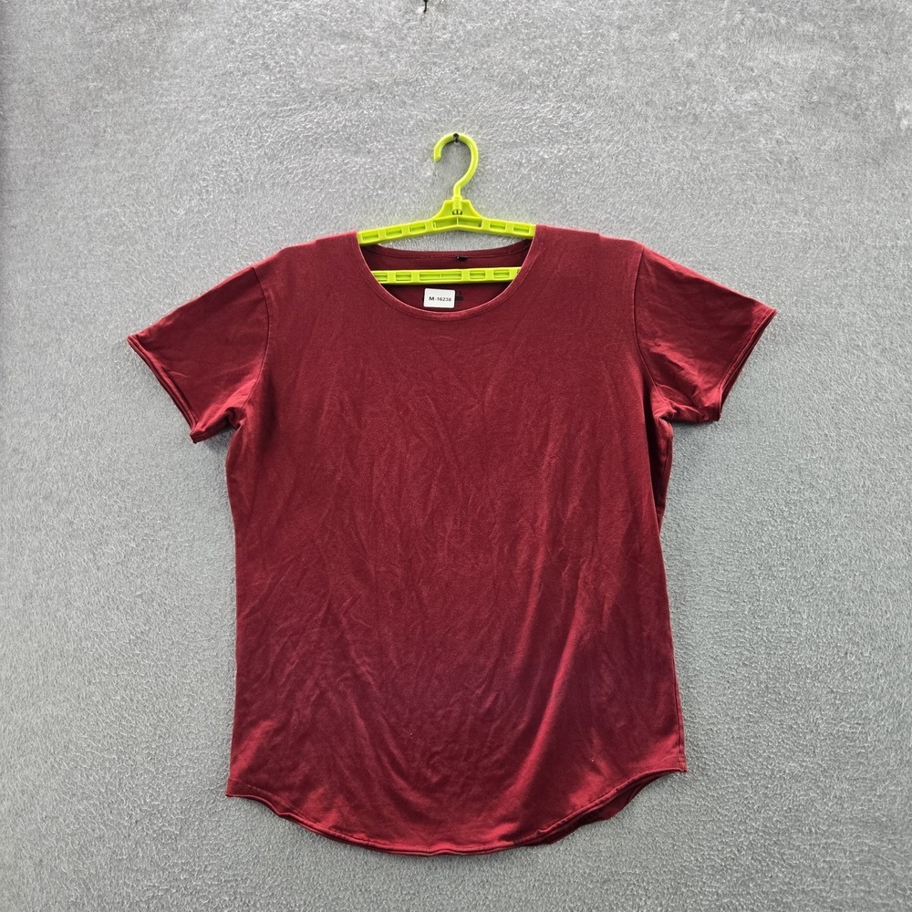 Alphalete Men Shirt XL Red Activewear Clean Girl Short Sleeve READ